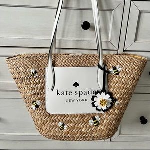 Kate Spade ♠️ Tote and Wallet, bees 🐝 on purse and wallet